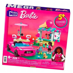 Klocki Barbie Kabriolet i stoisko