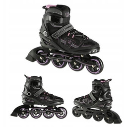 NA9157 Czarno-fioletowy Rozm. 44 Łyżworolki Nils Extreme