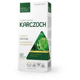 Medica Herbs Karczoch, 60 kaps.