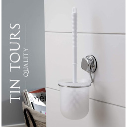 SZCZOTKA TOALETOWA WC NA PRZYSSAWKĘ 13x10,3x34 cm
