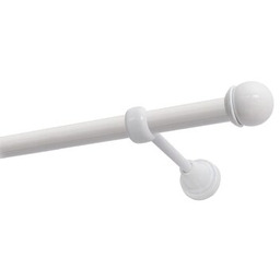 DECASTYL Karnisz Gałka Max pojedynczy 200 cm Biały