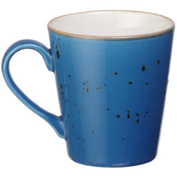 FINE DINE Kubek porcelanowy Iris, niebieski 280 ml