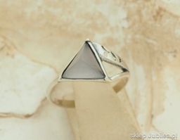 ESTER - srebrny pierścionek z kocim okiem