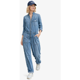 G-STAR RAW DŻINSOWY KOMBINEZON Z DŁUGIM RĘKAWEM