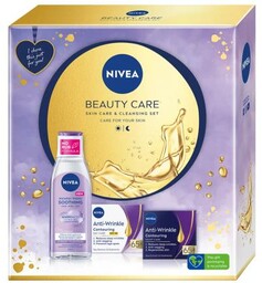 NIVEA Zestaw Beauty Care 65+ Krem na dzień,