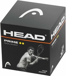 HEAD Prime piłka do squasha czarna, 12 piłek