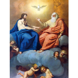 Plakat Religijny Święta Trójca