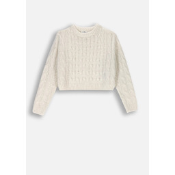 Sweter Dla Dziewczynki Ecru Sweterek dziewczęcy 164 Coccodrillo