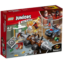 LEGO Juniors, klocki, Napad Człowieka Szpadla na bank,