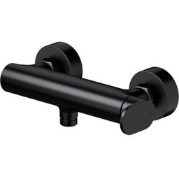 CERSANIT Bateria prysznicowa LUNA ścienna czarna S1057-011