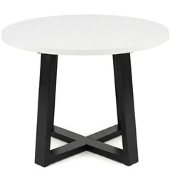 Stół Okrągły STL 90/1 Biały Rozkładany SZYBKA WYSYŁKA