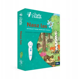 Czytaj z Albikiem. Puzzle 100 elementów. Nasz las