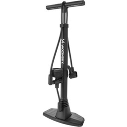 Wozinsky Pompka rowerowa z manometrem, podłogowa WPR-02, czarna