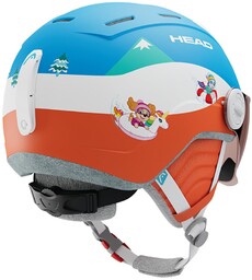 HEAD MOJO VISOR PAW kask narciarski i snowboardowy