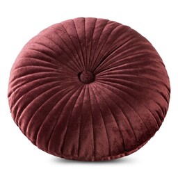Eurofirany Poduszka dekoracyjna 40 cm Velvet 68 bordowa