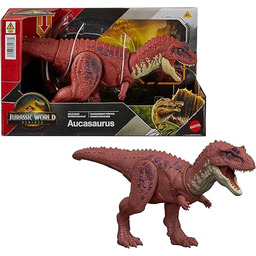 Mattel Jurassic World Rebirth Odrodzenie Aukazaur Ryczący dinozaur