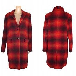 Tommy Hilfiger damski płaszcz z wełną - WW0WW31740