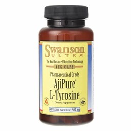 Swanson, AjiPure L-Tyrozyna, 500 mg, Suplement diety, 60