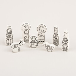 Figurki do szopki, 3x2x8 cm
