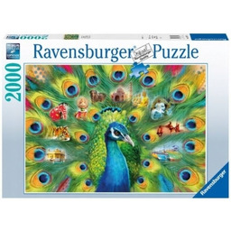 Puzzle 2000 Pawia Kraina