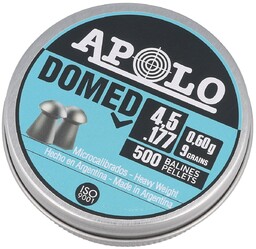 Śrut Apolo Domed 4.5 mm, 500 szt. 0.60g/9.0gr