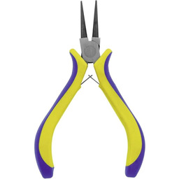 Donau Elektronik 3525 szczypce okrągłe 125 mm, wielokolorowe