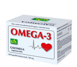 GAL Omega-3, 300 kapsułek elastycznych