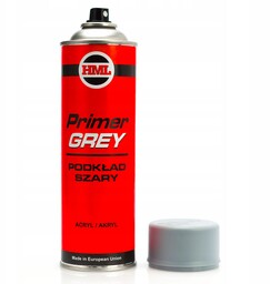 Podkład Akrylowy Szary Szybkoschnący Spray 500 ml Hml