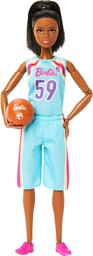 Barbie Made to Move Koszykarka Lalka (brunetka)