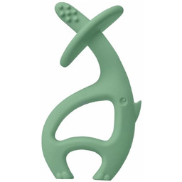 Gryzak uspokajający dla niemowląt mombella słoń BEZPIECZNY silikon