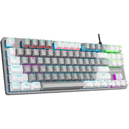 Rampage Klawiatura gamingowa mechaniczna Snug RGB KRGD Red