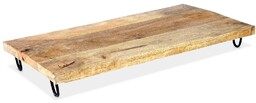 Deska do serwowania drewniana na nóżkach 49x25 cm