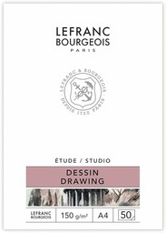 Lefranc Bourgeois 301334 Studio blok rysunkowy, 50 arkuszy,