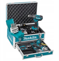 Makita Wiertarko-wkrętarka udarowa 18V 62Nm z osprzętem 2x3,0Ah
