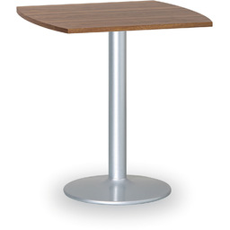 Stolik konferencyjny FILIP II, 66x66 cm, szara podstawa,