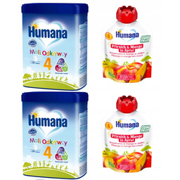 Humana 4 650g 24m+ mleko w proszku 2