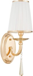 KINKIET LAMPA ŚCIENNA ZŁOTA FABIONE W1 LUMINA DECO