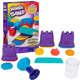 Kreatywny Zestaw Kinetic Sand Piasek kinetyczny Tęczowy mix