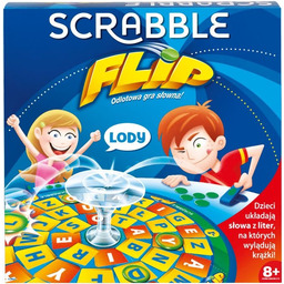 Scrabble, gra logiczna Scrabble Flip, CJN65