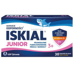 Iskial Junior kapsułki do żucia, 30 kaps.