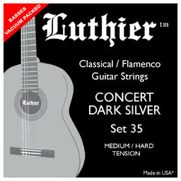 Luthier 35 Concert Dark Silver Struny do Gitary