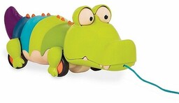 Zabawka do ciągnięcia Głodny krokodylek BX1674- B.toys, zabawka