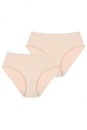 Bambusowe figi damskie (2 pack) z szerszym bokiem