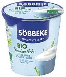 Sobbeke Jogurt naturalny 1,5 % 150 g (EKO)