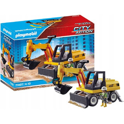 Playmobil City Action 71407 Koparka z obrotowym korpusem