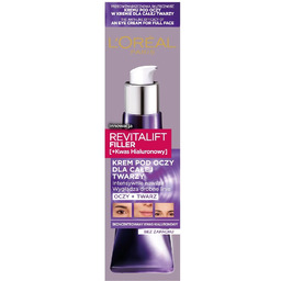L''Oreal Revitalift Filler Kwas Hialuronowy Krem pod oczy