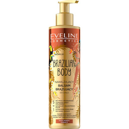 Eveline Brazilian Body, nawilżający balsam brązujący do ciała
