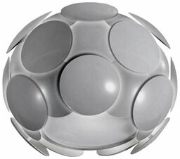 Plafon nowoczesny SANTINA GREY C0317-01S-U1GM - Italux