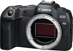 Canon Eos R8 5803C003 Aparat Fotograficzny, Czarny, 8