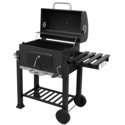 LUND Grill węglowy Deluxe 99910 Zamykany, półka boczna,